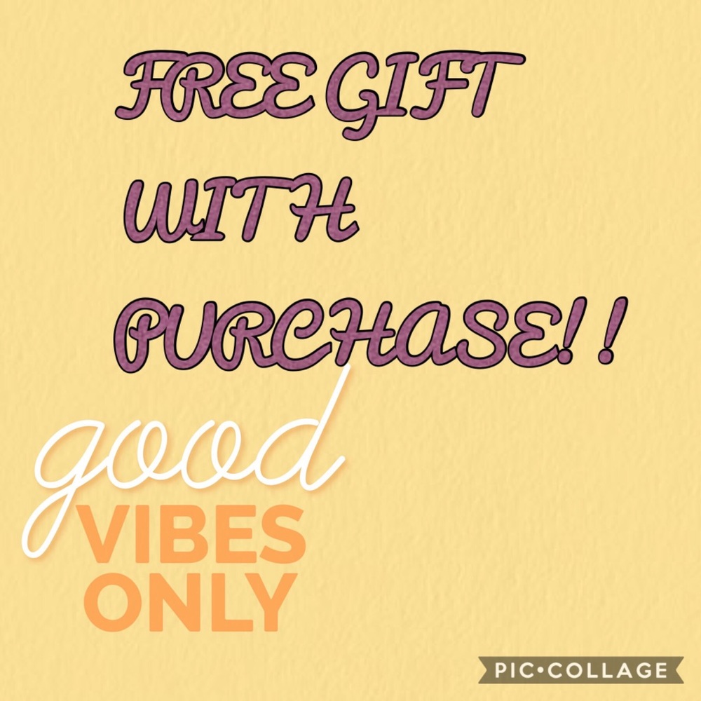 FREE SURPRISE WITH EVERY PURCHASE!!!!! 😍💜😘